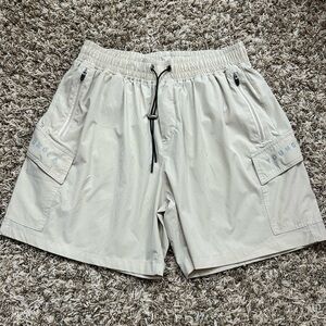 YoungLA The Weekender Short Tan Athletic Cargo Shorts Sz S